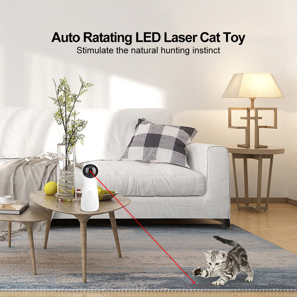 Automatic Cat Laser Toy - Interactive Cat Toys for Indoor Cats