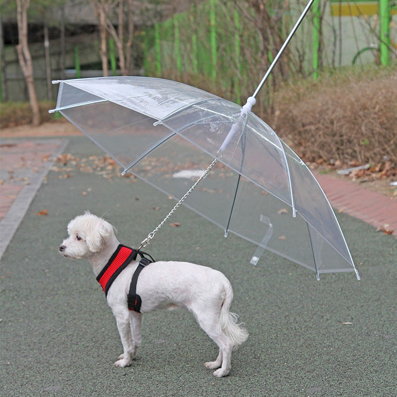 PoochGuard Rainy Day Dog Umbrella Leash