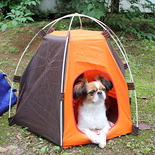 AdventurePaws Petite Palace: Cozy Camping for Your Compact Companion!