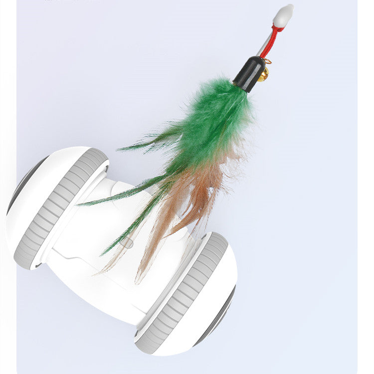 Automatic Interactive Feather Cat Toy