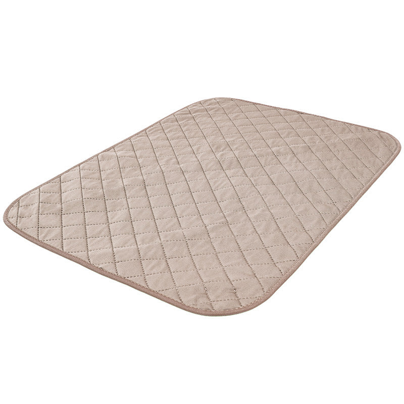 Absorbent Bamboo Fiber Dog Bed Mat