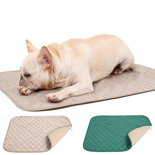 Absorbent Bamboo Fiber Dog Bed Mat
