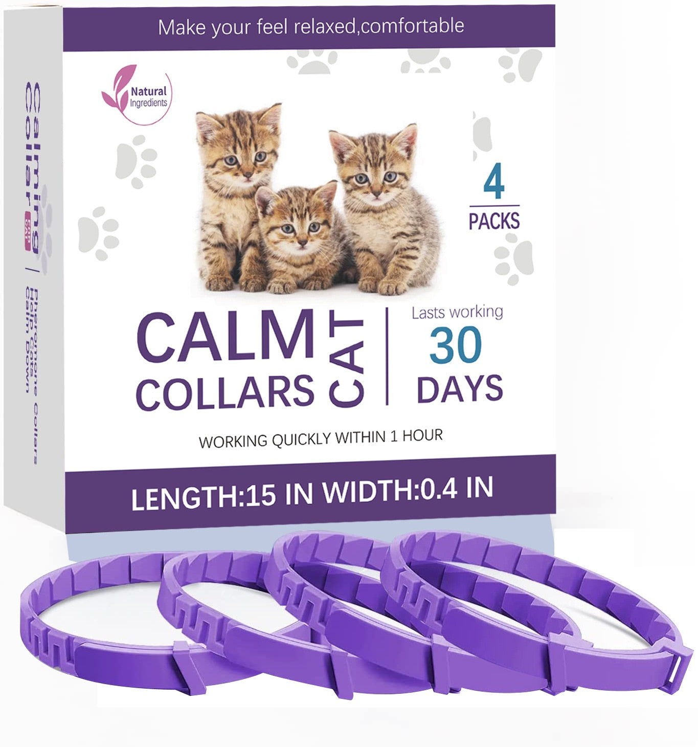 TravelEase Calming Collar: Journeying With Your Tranquil Feline