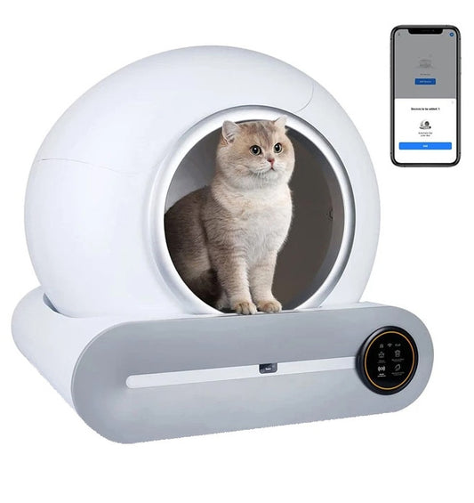 KittyGenius: The Ultimate Self-Cleaning Litter Box - Clean Paws, Fresh Home