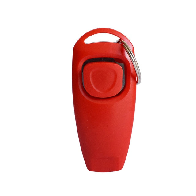 American Tail-Wagger: 2-in-1 Dog Trainer's Clicker & Whistle
