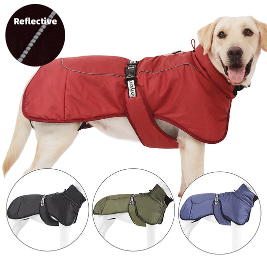 Canine Winter Vest For Big Dogs